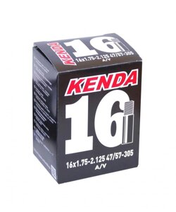 Велокамера 16" авто ниппель Kenda 16x1.75/2.125