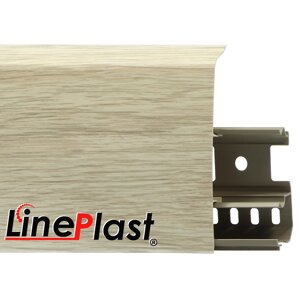 Плинтус Line Plast 85 мм LS006 – Бальза светлая