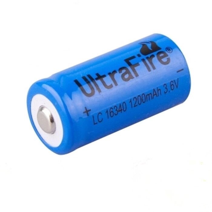 Аккумулятор 16340 Ultrafire 3.6V 1200mAh - обзор