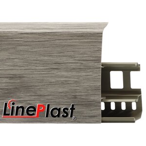 Плинтус Line Plast 85 мм LS007 – Ива серебристая