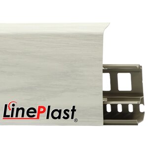 Плинтус Line Plast 85 мм LS011 – Груша светлая