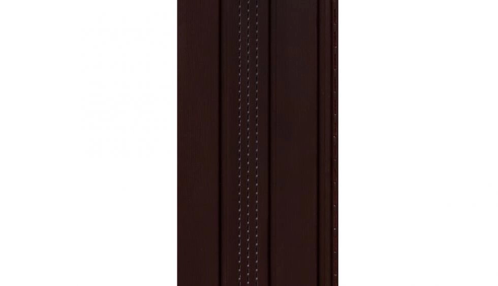 Соффит Ю-пласт коричневый от компании Интернет-магазин отделочных материалов «Konturs. by» - фото 1