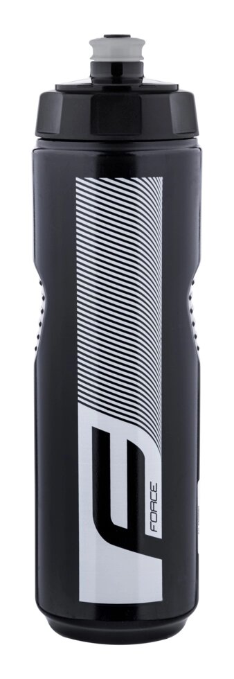 Велобутылка Force, QUART, 900мл, черно/белая от компании Интернет-магазин отделочных материалов «Konturs. by» - фото 1