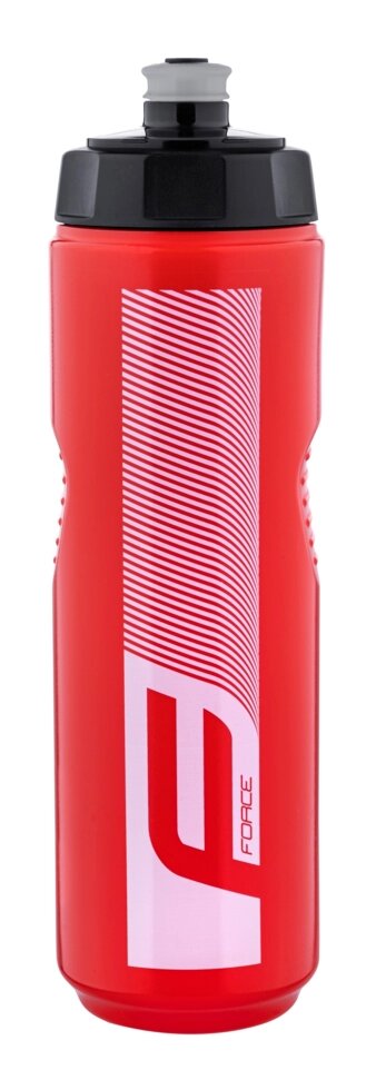 Велобутылка Force, QUART, 900мл, красно/белая от компании Интернет-магазин отделочных материалов «Konturs. by» - фото 1