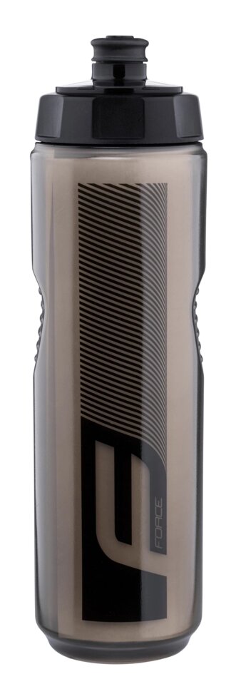 Велобутылка Force, QUART, 900мл, прозрачно/черная от компании Интернет-магазин отделочных материалов «Konturs. by» - фото 1