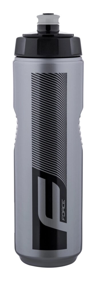 Велобутылка Force, QUART, 900мл, серебристо/черная от компании Интернет-магазин отделочных материалов «Konturs. by» - фото 1