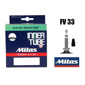 Велокамера Rubena/Mitas 28 / 29 x 2,10 - 2,50 FV33 Sealant BOX