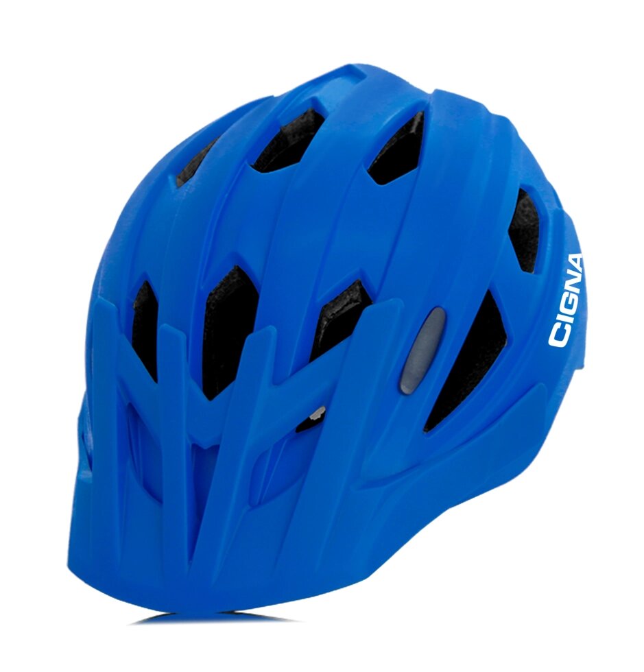 Велошлем Cigna WT-041 (синий, р-р 54-57) от компании Интернет-магазин отделочных материалов «Konturs. by» - фото 1