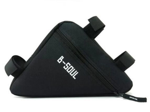 Велосумка под раму B-SOUL чёрная от компании Интернет-магазин отделочных материалов «Konturs. by» - фото 1