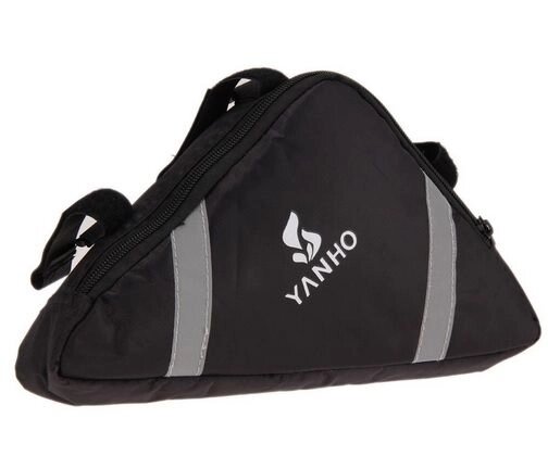 Велосумка под раму YANHO чёрная от компании Интернет-магазин отделочных материалов «Konturs. by» - фото 1