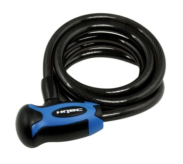 Велозамок на ключ HQBC "PEAR120", 10x1200 синий от компании Интернет-магазин отделочных материалов «Konturs. by» - фото 1