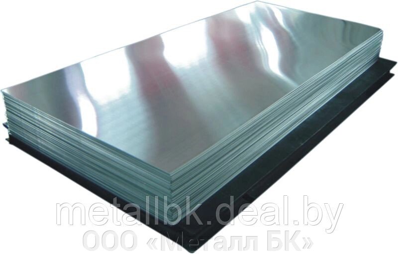 Лист алюминиевый 1,0х1200х3000 АМr2М, алюминиевый лист 1,0*1200*3000 АМr2М Минск, алюминий цена от компании ООО «Металл БК» - фото 1