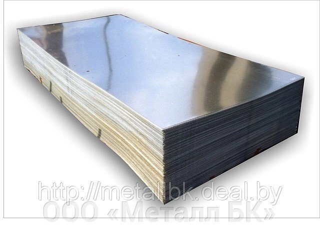 Листовая сталь оцинкованная 0,5мм, листовой метал 0,5 сталь 08пс, лист стальной оцинкованный 0,5х1250х2500 от компании ООО «Металл БК» - фото 1