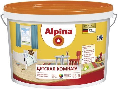 Alpina Детская комната ALPINA-KIDS,10 л от компании ООО "Наш дах" - фото 1