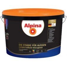 Alpina Суперстойкая фасадная (Alpina Die Starke fuer Aussen),10 л