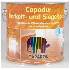 Capadur «Parkett- und SiegelLack hochгlaenzend» Лак полиуретан-акриловый для деревянных полов.