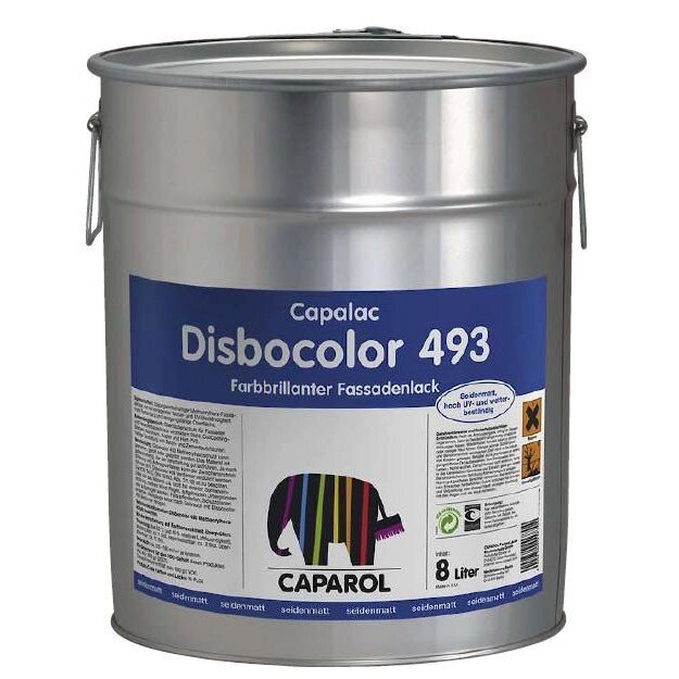 Caparol «Capalac Disbocolor 493 Methacrylharzschutz Weiss» Алкидная эмаль для металлических фасадов. от компании ООО "Наш дах" - фото 1