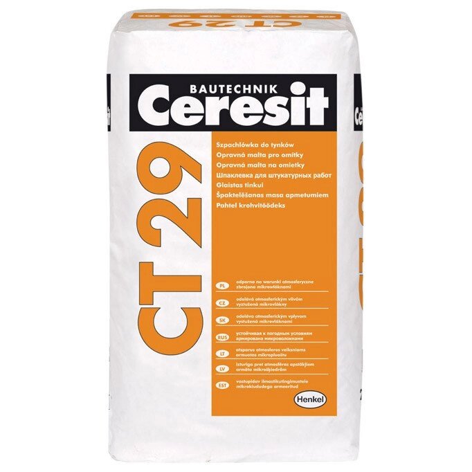 Ceresit «CT 29» Шпатлевка для тонкослойного выравнивания минеральных оснований. от компании ООО "Наш дах" - фото 1