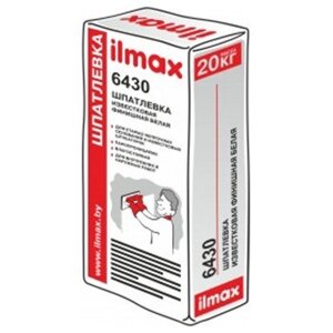 Ilmax «6430» Известковая финишная шпатлевка.