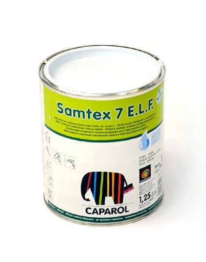 Краска Samtex 7 ELF B-1, ведро 1,25 л. от компании ООО "Наш дах" - фото 1