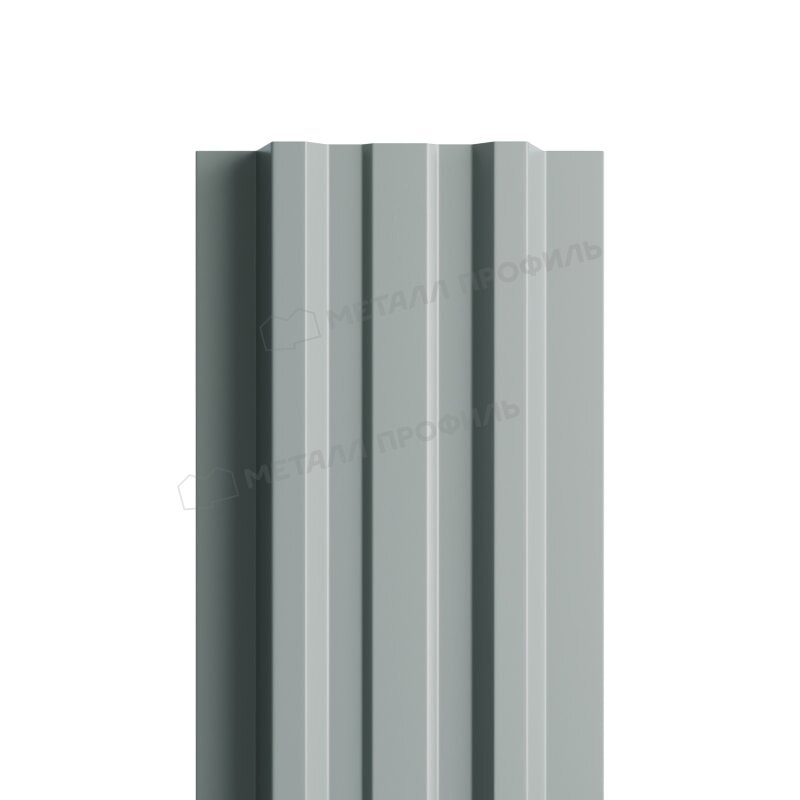 Металл Профиль Штакетник металлический МП LАNE-T 16,5х99 (ПЭ-01-7005-0.45) от компании ООО "Наш дах" - фото 1