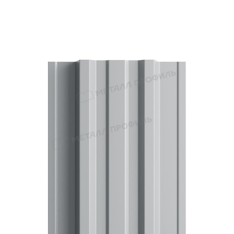 Металл Профиль Штакетник металлический МП TRAPEZE-T 16,5х118 NormanMP (ПЭ-01-7004-0.5) от компании ООО "Наш дах" - фото 1