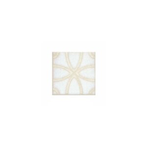 Вставка керамическая Kerama Marazzi STG/B405/1266 Амальфи орнамент белая 99х99 мм