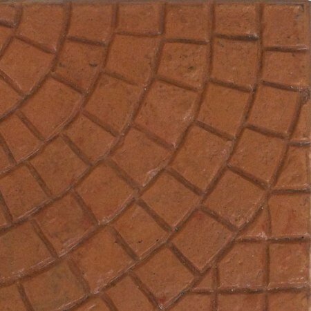 Тротуарная плитка для мощения улиц «Бавария (оранжевая) - скидка