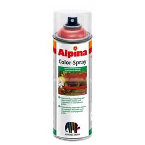 Alpina «Spray Color Seidenmatt» Эмаль акриловая аэрозольная.