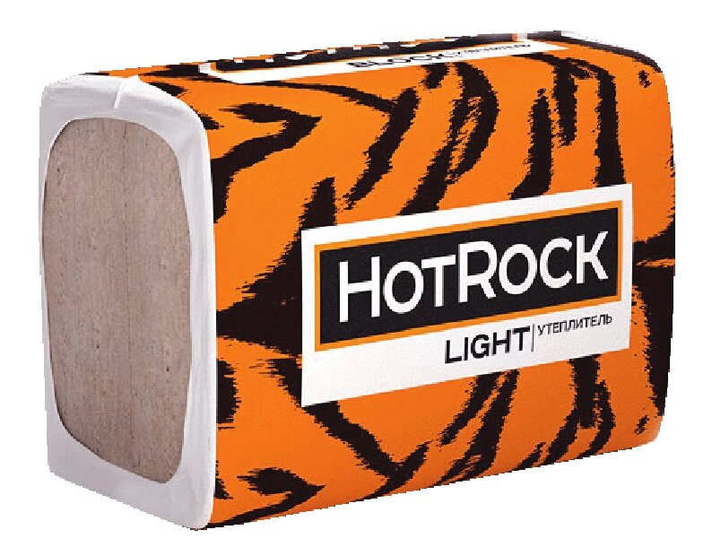 Утеплитель Hotrock (Хотрок) ЛАЙТ ЭКО 1200х600х50х8 шт-0,288 м3 в упаковке - доставка