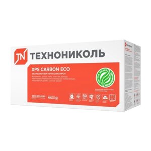 Экструдированный пенополистирол ТЕХНОНИКОЛЬ CARBON ECO 1180х580х100 мм, 4 плиты упак.