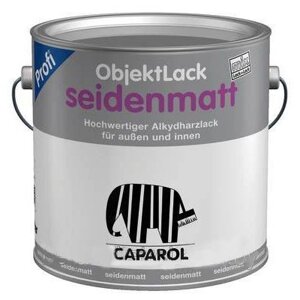 Caparol «Capalac mix Profi-ObjektLack Base Transparent» Бесцветная эмаль для внутренних и наружных работ.