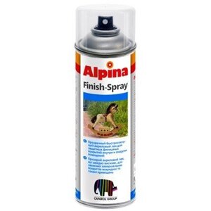 Лак акриловый аэрозольный Alpina «Spray Finish»