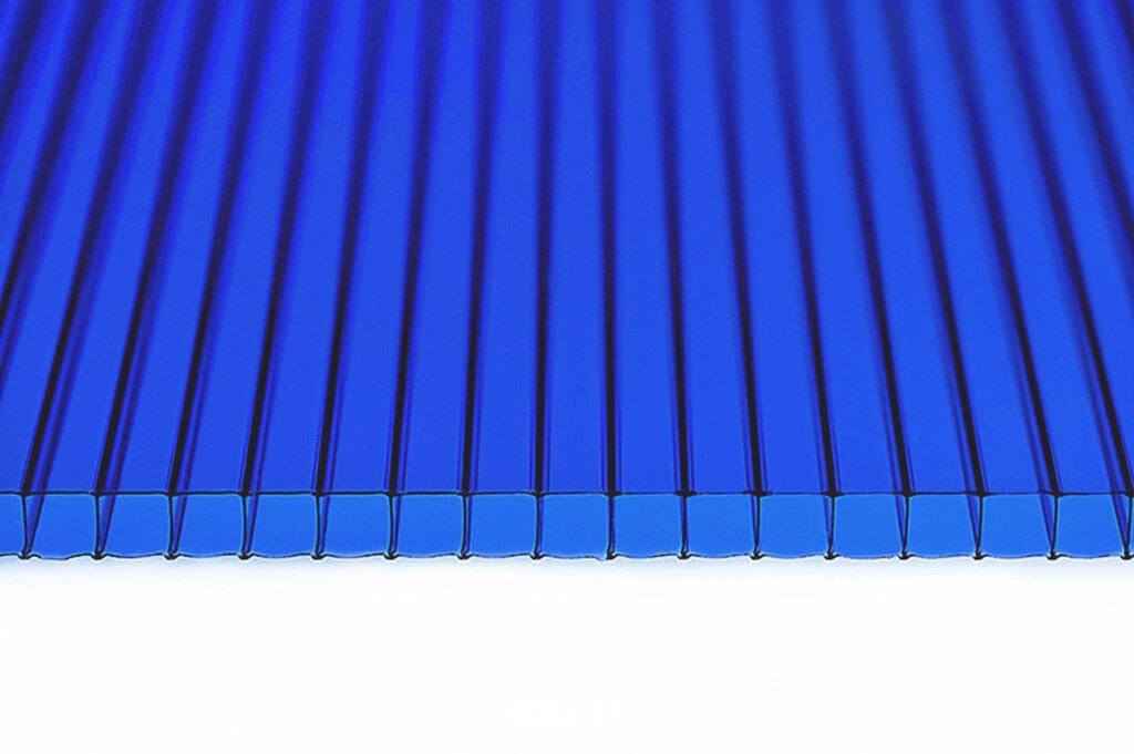 Поликарбонат сотовый Скарб Синий 8мм - характеристики