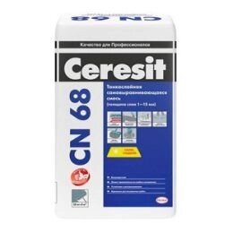 Самовыравнивающаяся смесь Ceresit CN 68 25кг от компании ООО "Наш дах" - фото 1