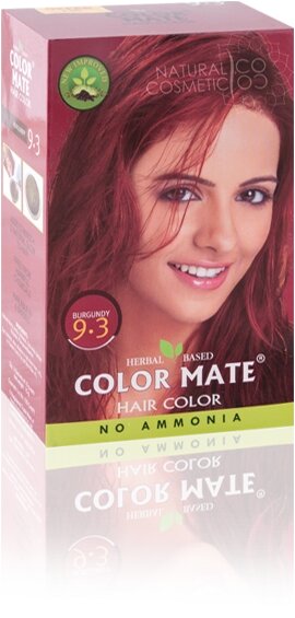 Краска для волос Бургундия (тон 9.3), Color Mate 75г от компании VegansBy - магазин здорового питания - фото 1