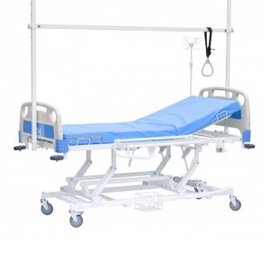 Кровать медицинская с гидроприводом Юнова-4ГП с1170/2П
