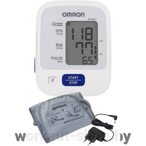 Тонометр автоматический OMRON M2 Basic (HEM-7121-ARU)