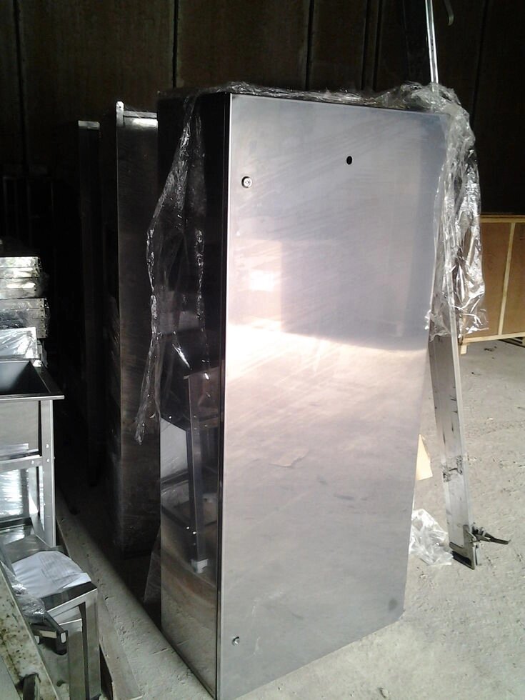 Шкаф электромонтажный настенный из нержавеющей стали, ящики для весовой с застекленной дверью - опт