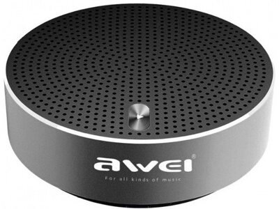Беспроводная колонка AWEI Y800 Чёрная Bluetooth от компании Компания «Про 100» - фото 1