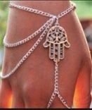 Браслет «РУКА ФАТИМЫ» (hamsa hand bracelet) (AS 0415) от компании Компания «Про 100» - фото 1