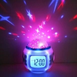 Часы проектор звездного неба YUHAI UI-1038 от компании Компания «Про 100» - фото 1