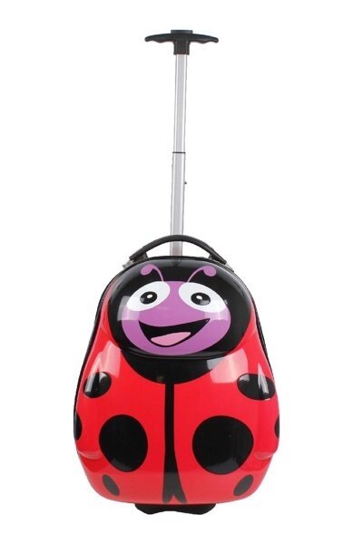 Чемодан детский «БОЖЬЯ КОРОВКА» (Kids Luggage (ladybird)) DE 0406 от компании Компания «Про 100» - фото 1