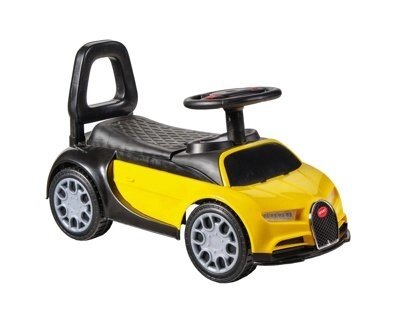Детская каталка KidsCare Bugatti 621 желтый от компании Компания «Про 100» - фото 1