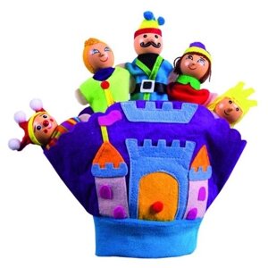 Детский пальчиковый кукольный театр «Королевство»Finger Toys) DE 1165
