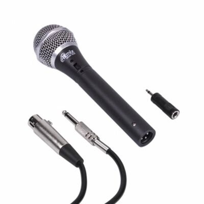 Динамический проводной микрофон Ritmix RDM-155 black от компании Компания «Про 100» - фото 1