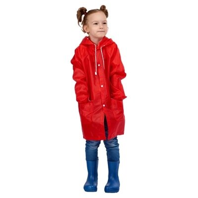 Дождевик «КЛУБНИЧКА» (children\'s raincoat) DE 0491 от компании Компания «Про 100» - фото 1