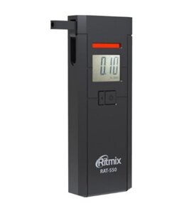 Электрохимический алкотестер Ritmix RAT-550 Black