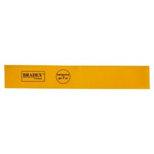 Эспандер-лента, нагрузка до 7 кг (sport rubber 11-15 lb, yellow) SF 0261