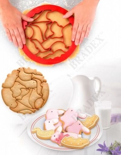 Форма для вырезания печенья «ЗООПАРК» от компании Компания «Про 100» - фото 1